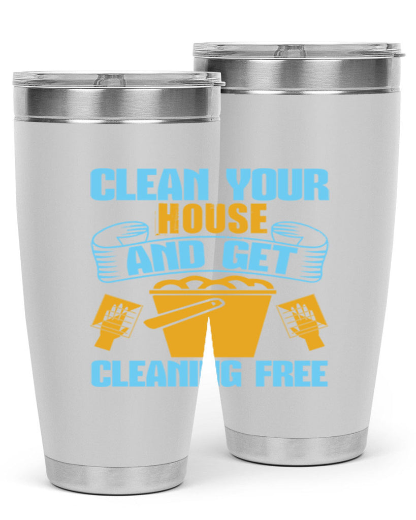clean your house and get cleaning free Style 46#- cleaner- tumbler