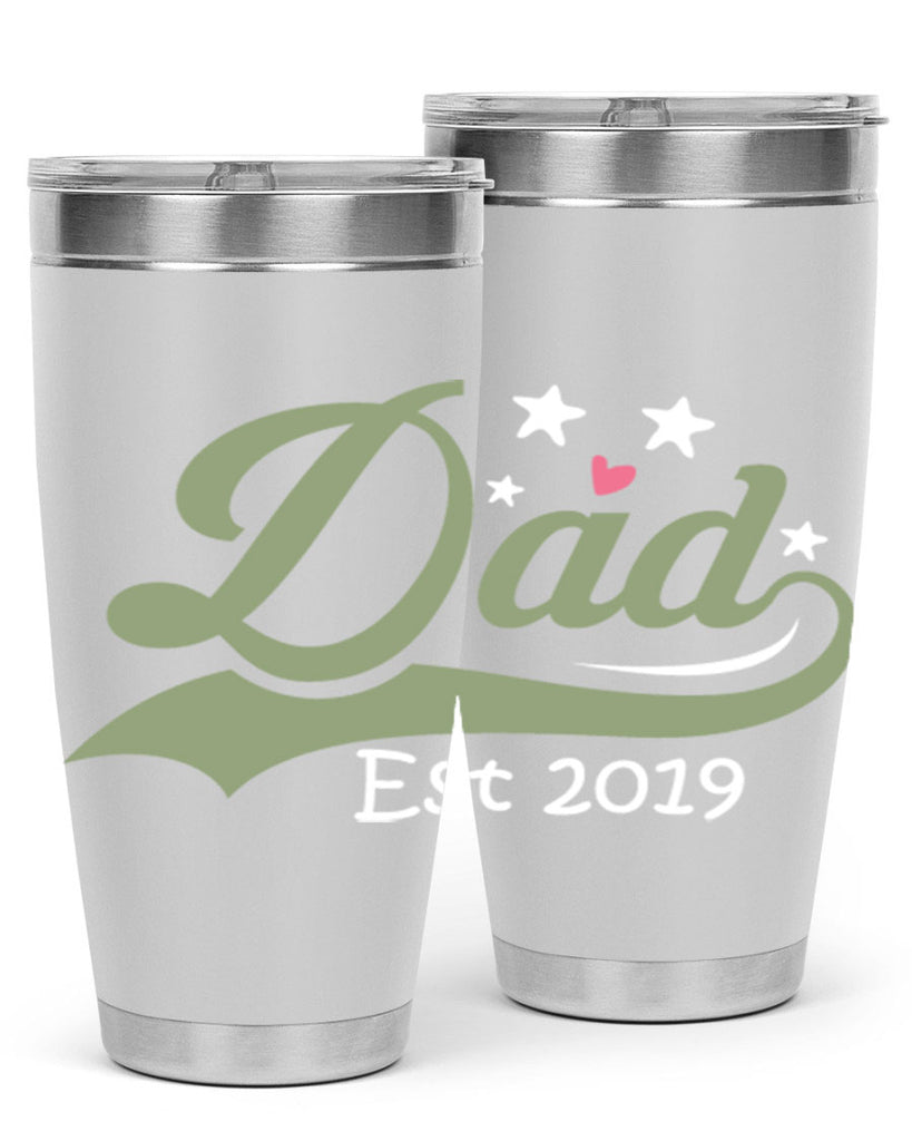 dad est 101#- fathers day- Tumbler
