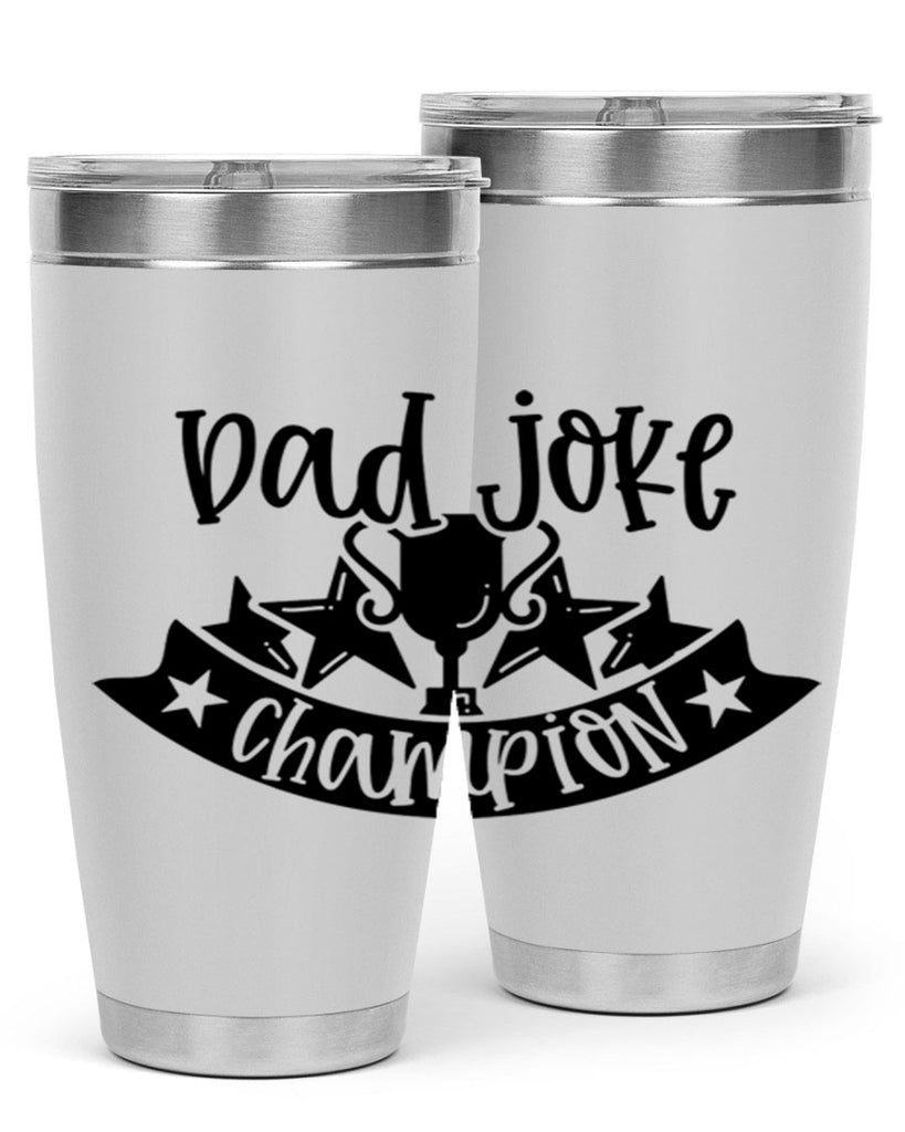dad joke champion 66#- fathers day- Tumbler