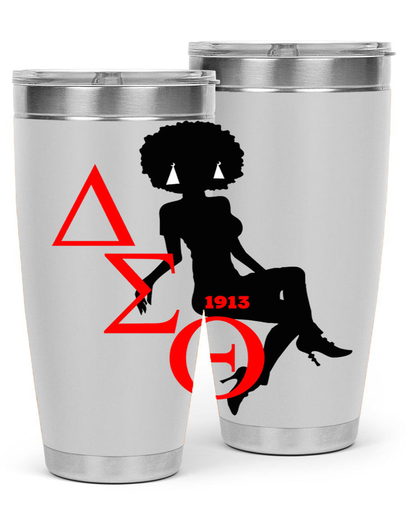 delta sigma theta 7#- black words phrases- Cotton Tank