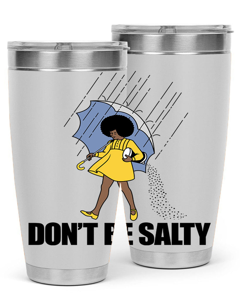 dont be salty 169#- black words phrases- Cotton Tank