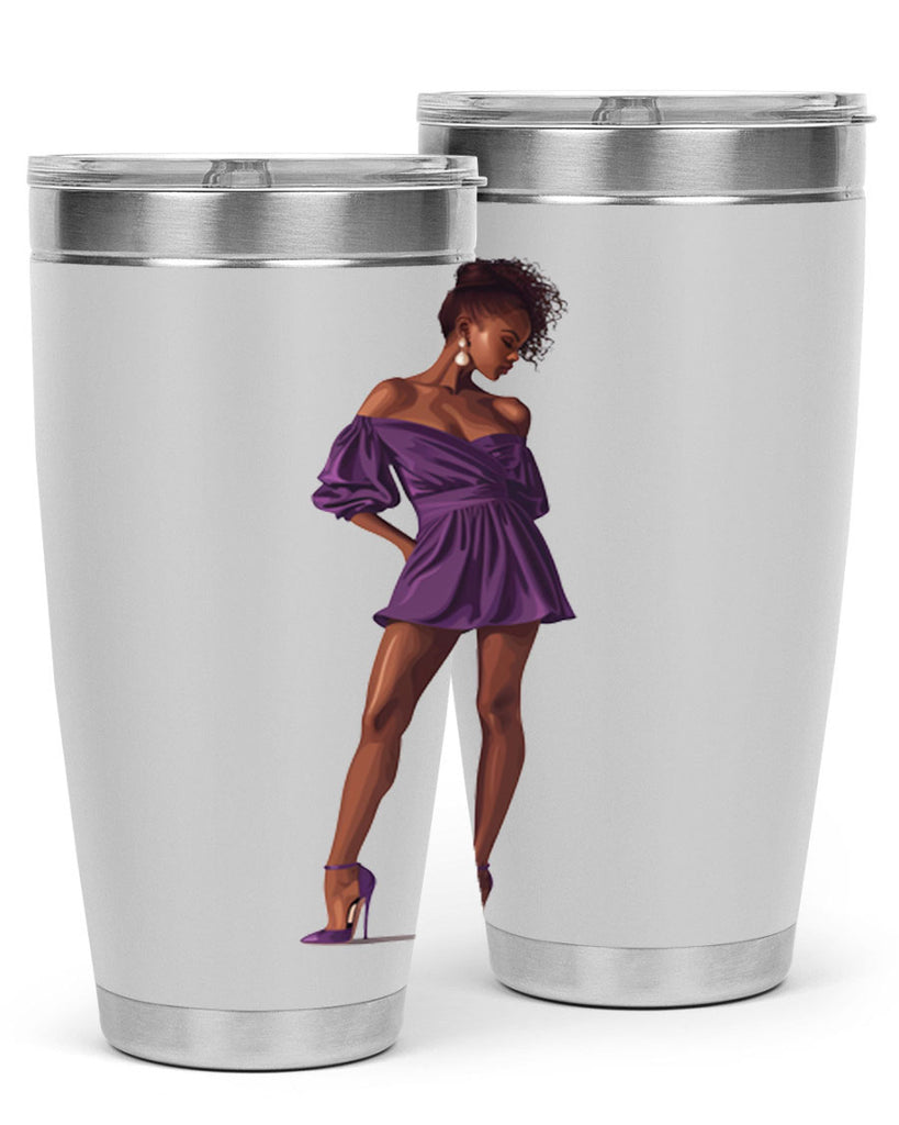 fashion girl in lavender 52#- fashion- Cotton Tank