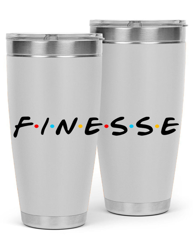 finesse 156#- black words phrases- Cotton Tank