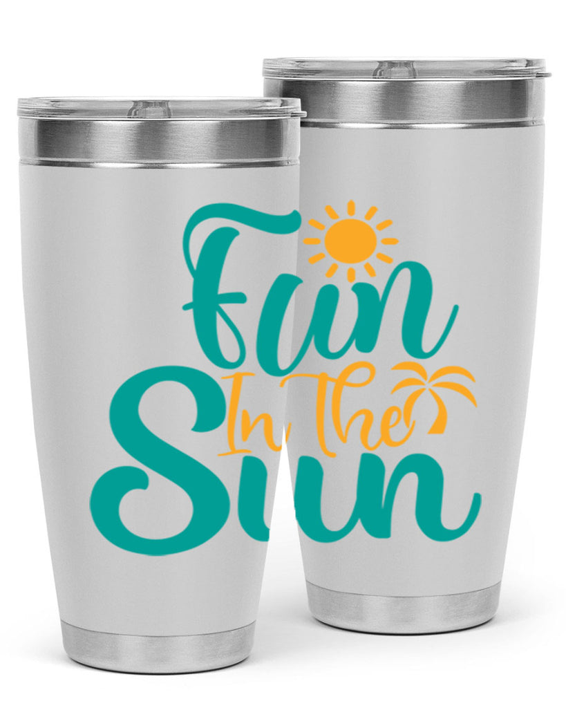 fun in the sun Style 104#- summer- Tumbler
