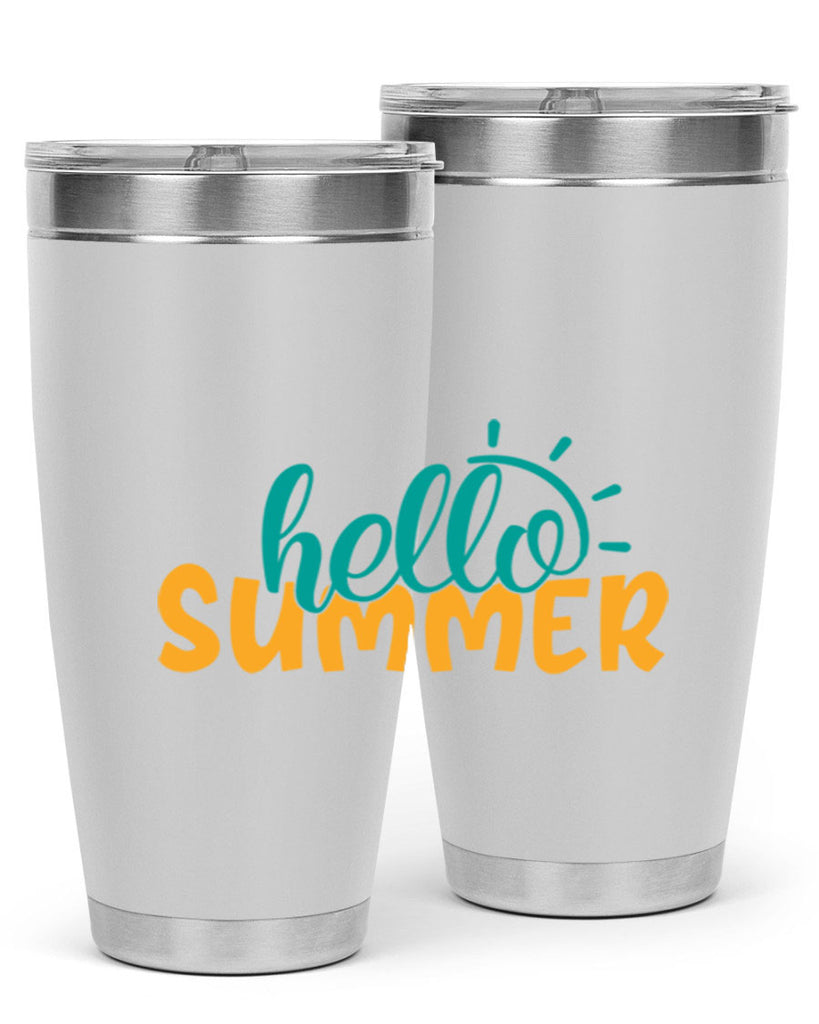 hello summer Style 97#- summer- Tumbler