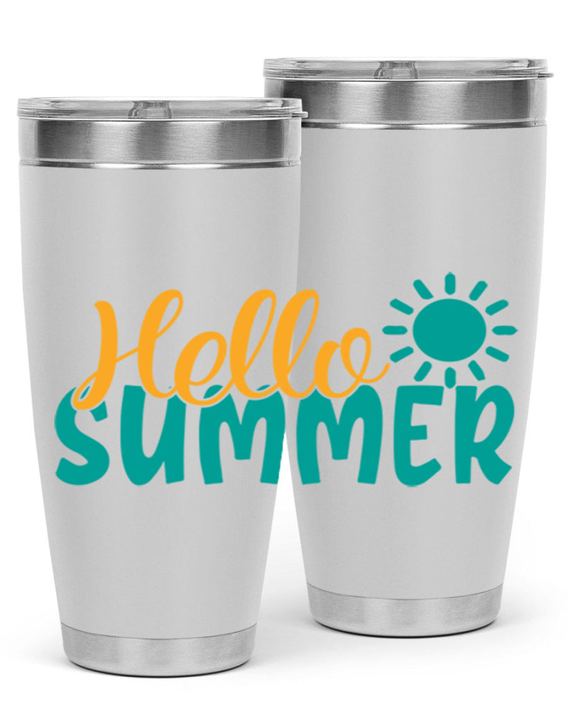 hello summer Style 98#- summer- Tumbler