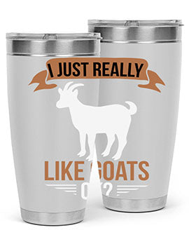 i just really like goats ok Style 3#- goat- Tumbler