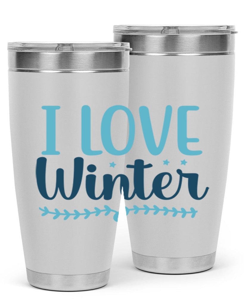 i love winter 226#- winter- Tumbler