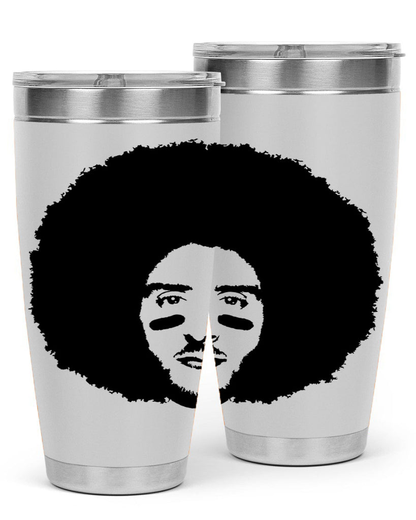 kaepernick 23#- black men - boys- tumbler