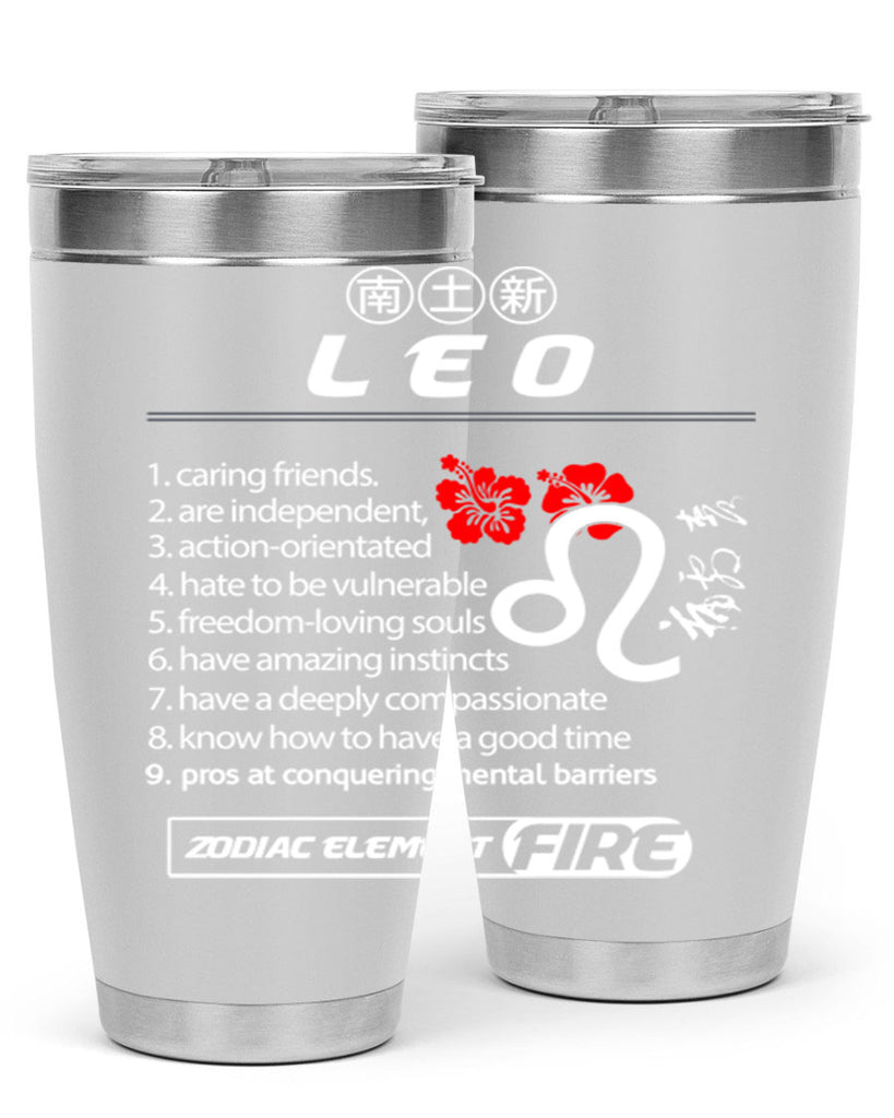 leo 307#- zodiac- Tumbler