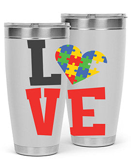love Style 29#- autism- Tumbler