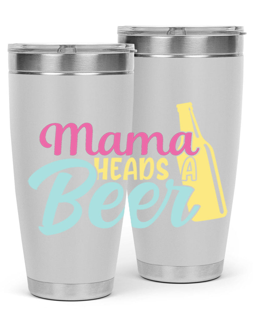 mama heads a beer 124#- beer- Tumbler