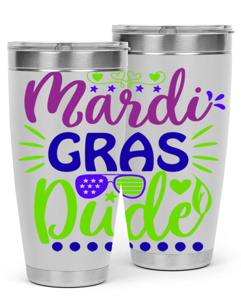mardi gras dude 9#- mardi gras- Tumbler