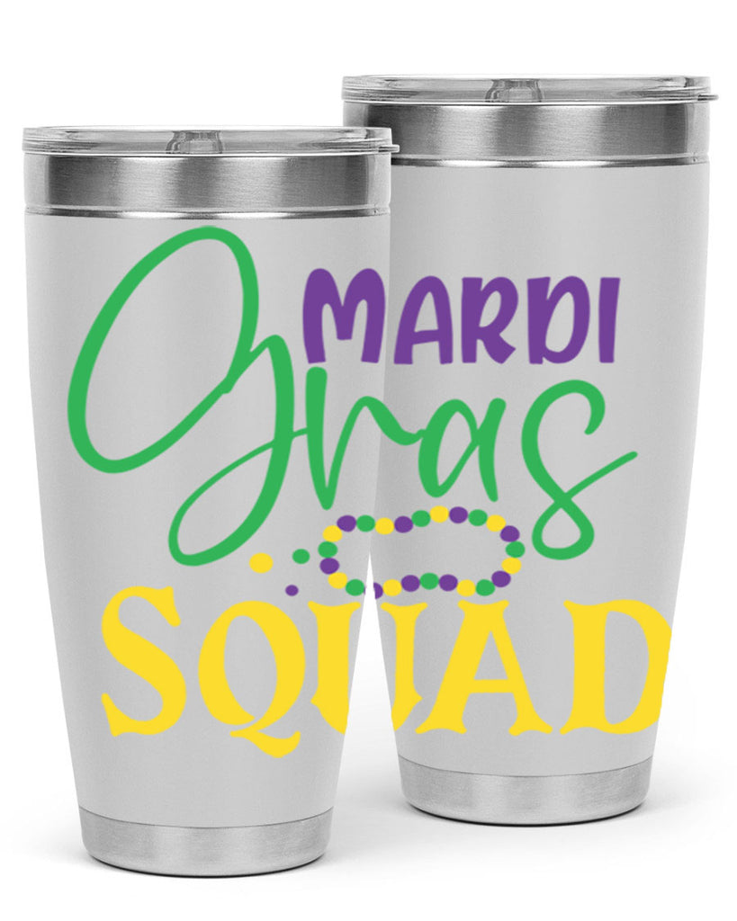 mardi gras squad 78#- mardi gras- Tumbler