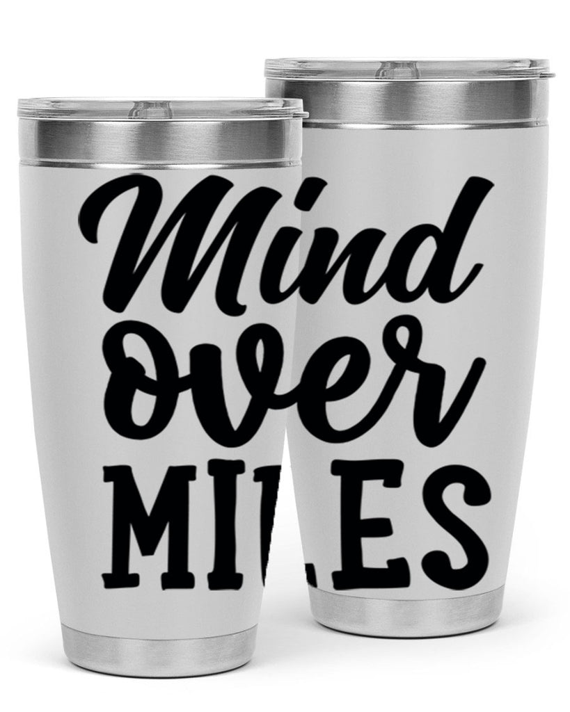 mind over miles 28#- gym- Tumbler