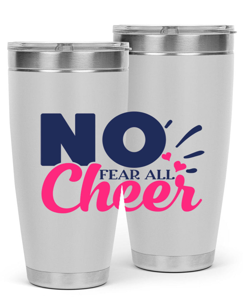 no fear all cheer 1728#- cheer- Tumbler