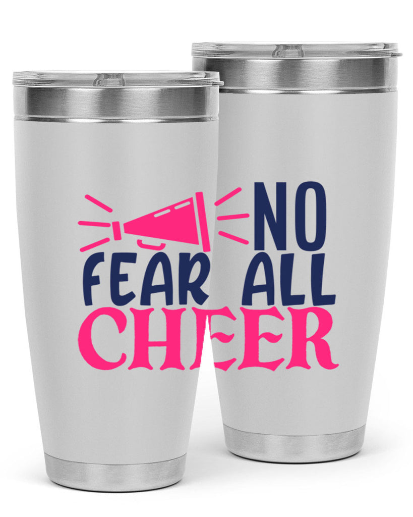 no fear all cheer 1739#- cheer- Tumbler