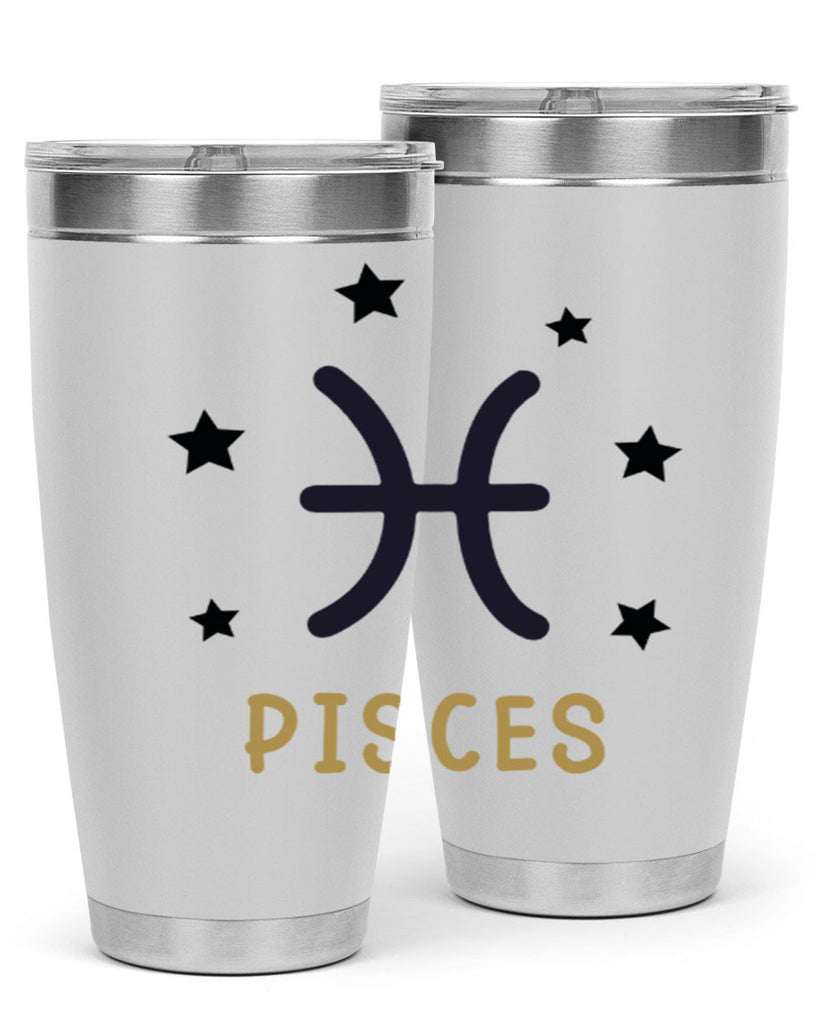 pisces 355#- zodiac- Tumbler