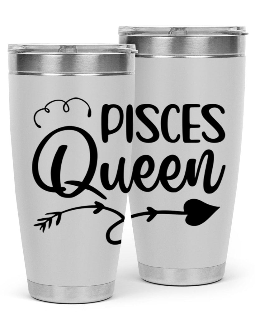 pisces queen 379#- zodiac- Tumbler