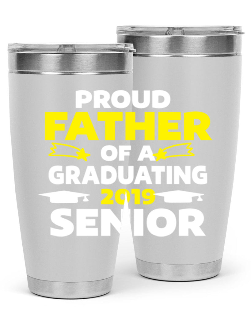 proud father of a graduating 264#- fathers day- Tumbler