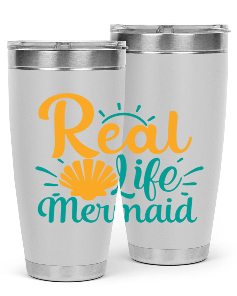 real life mermaid Style 79#- summer- Tumbler
