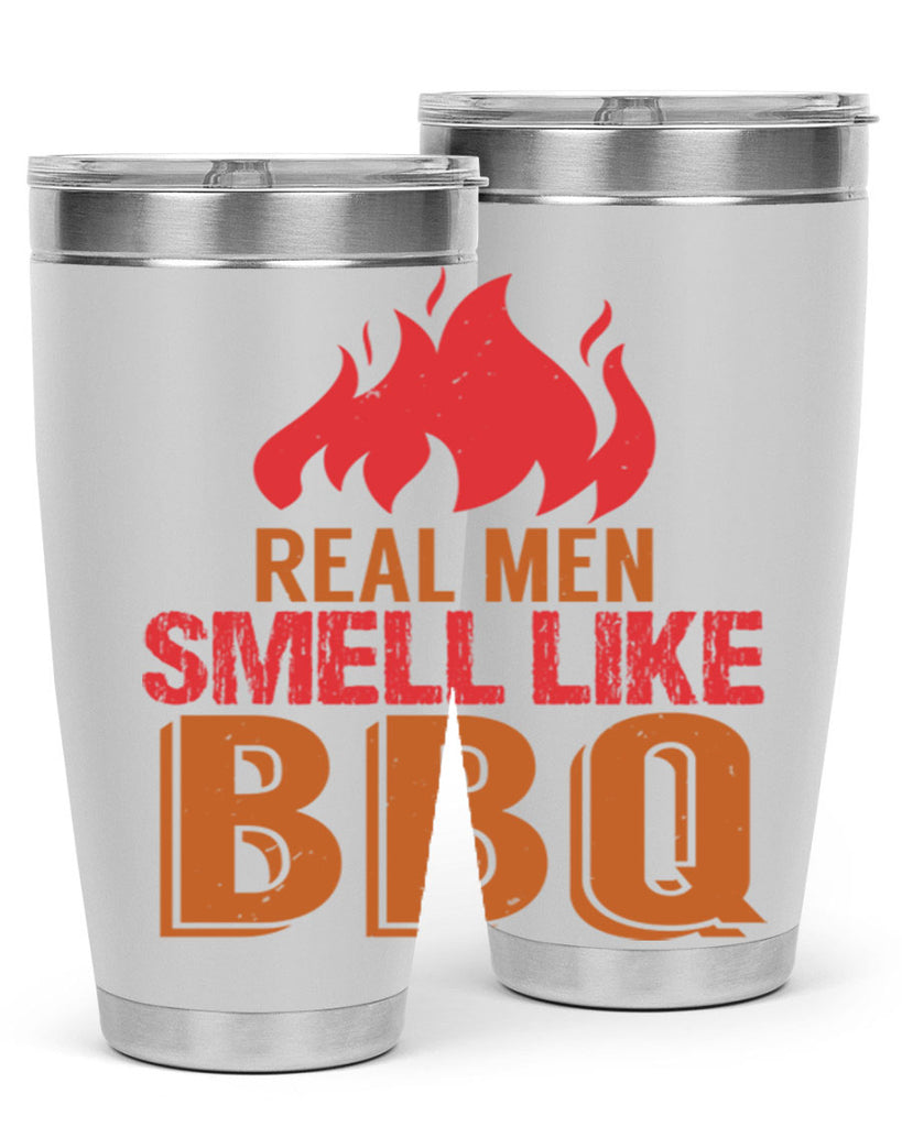 real men smell like bbq 16#- bbq- Tumbler