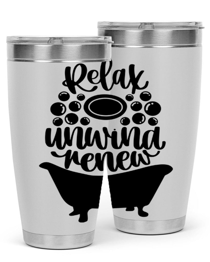 relax unwind renew 19#- bathroom- Tumbler