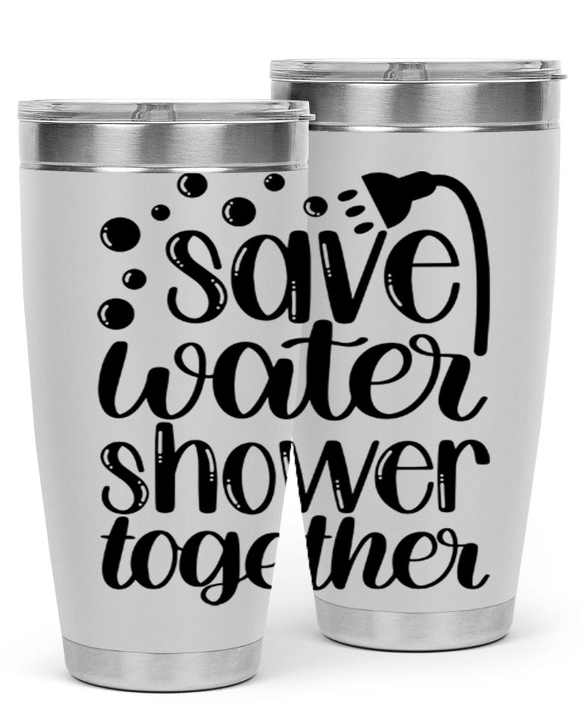 save water shower together 18#- bathroom- Tumbler