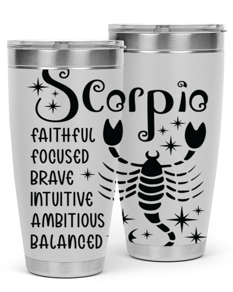 scorpio 431#- zodiac- Tumbler