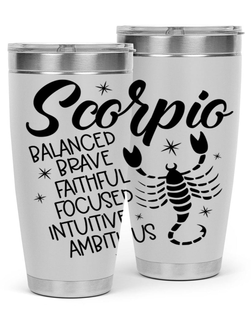 scorpio 436#- zodiac- Tumbler