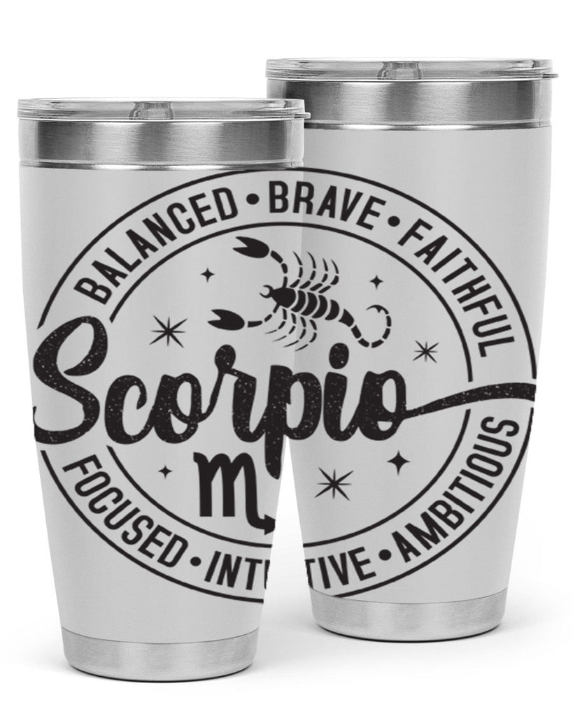 scorpio 438#- zodiac- Tumbler
