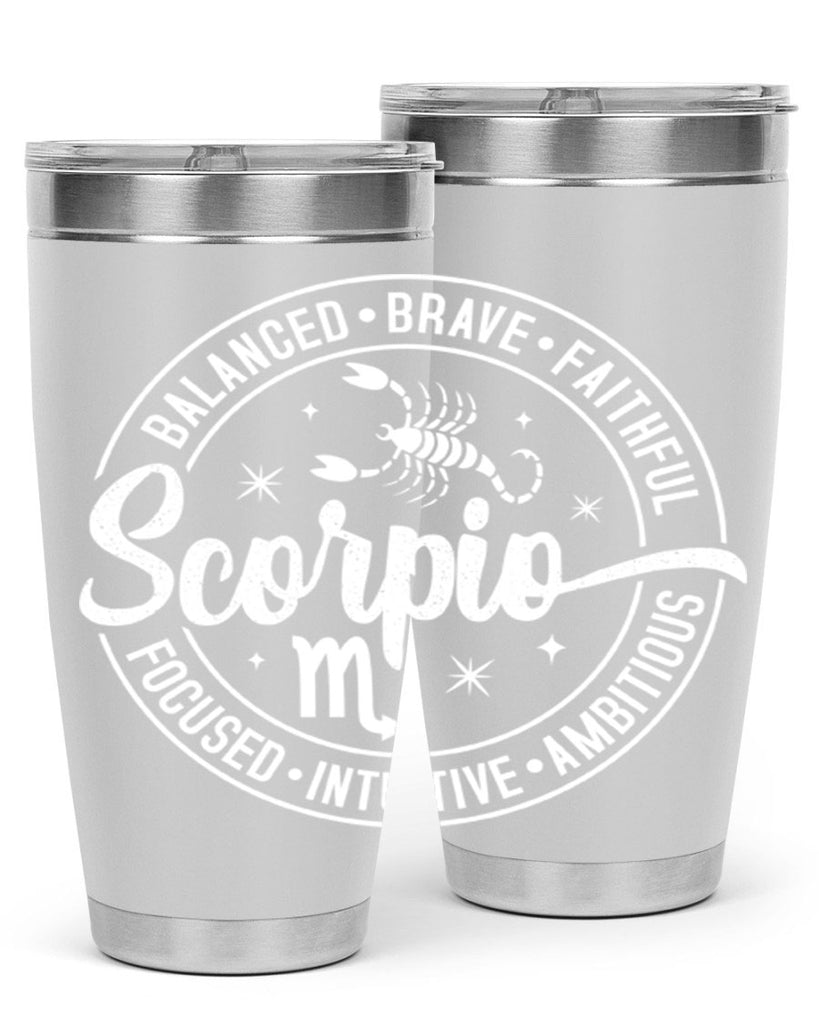 scorpio 439#- zodiac- Tumbler