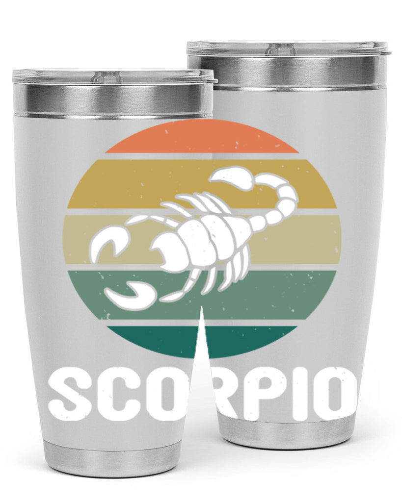 scorpio 451#- zodiac- Tumbler