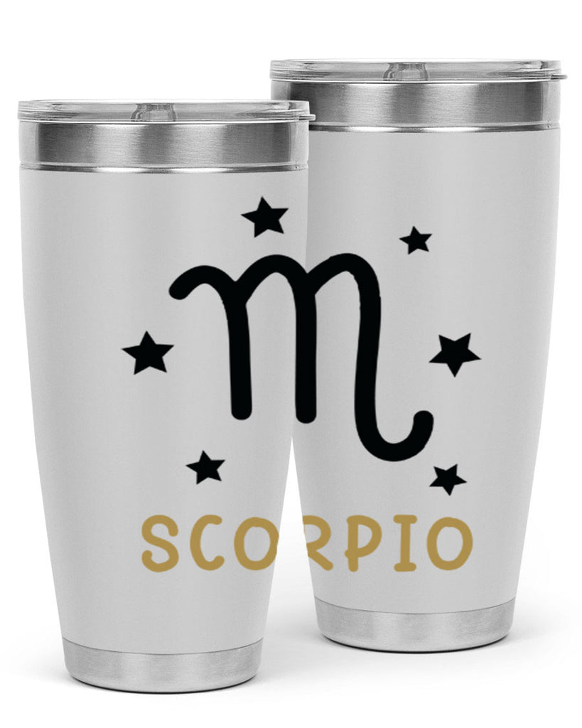 scorpio 455#- zodiac- Tumbler