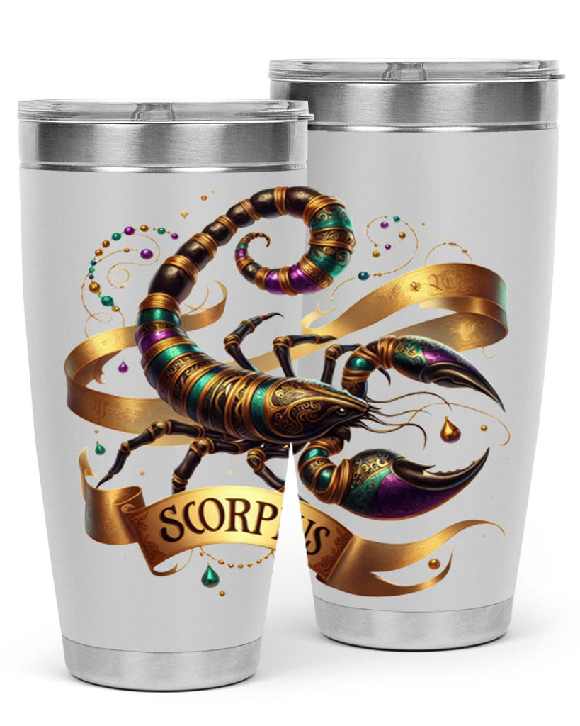 scorpio 459#- zodiac- Tumbler