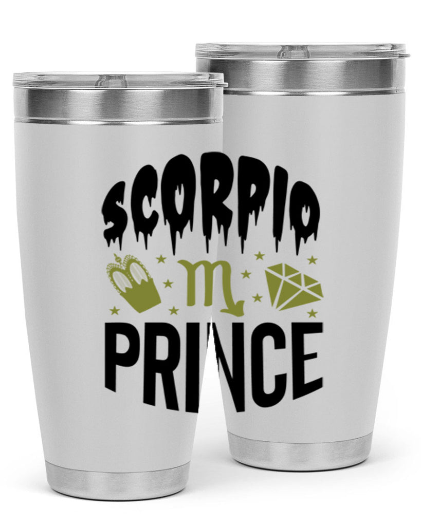 scorpio prince 445#- zodiac- Tumbler