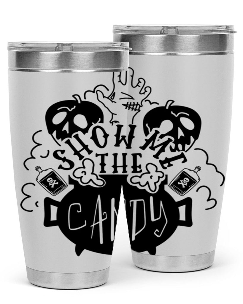 show me the candy 25#- halloween- Tumbler