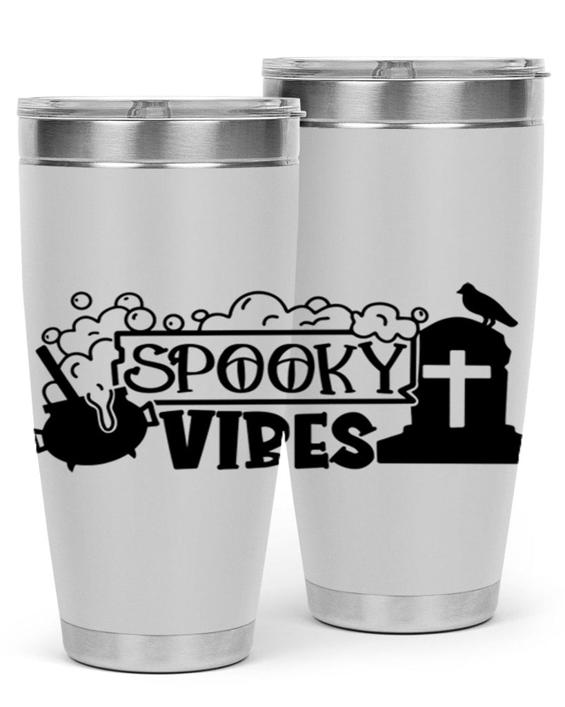 spooky vibes 20#- halloween- Tumbler