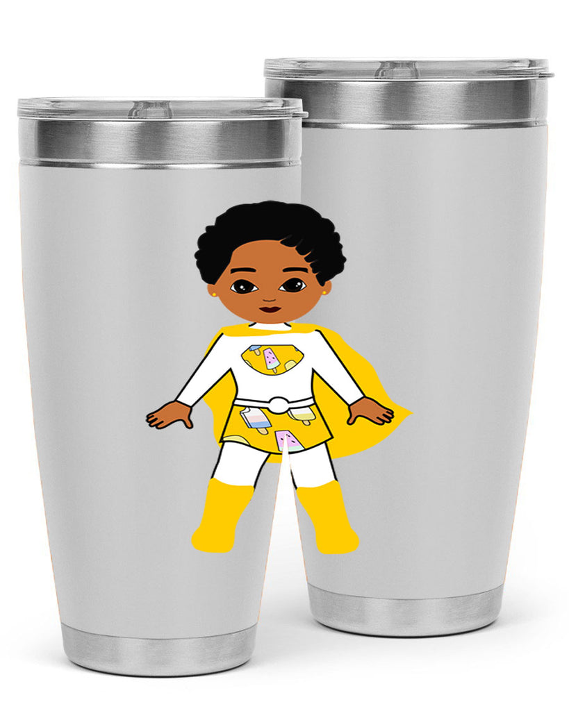 super kid 10#- black men - boys- tumbler