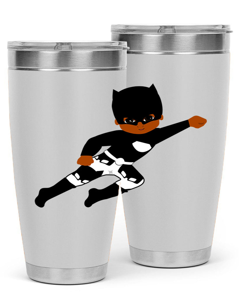 super kid 13#- black men - boys- tumbler