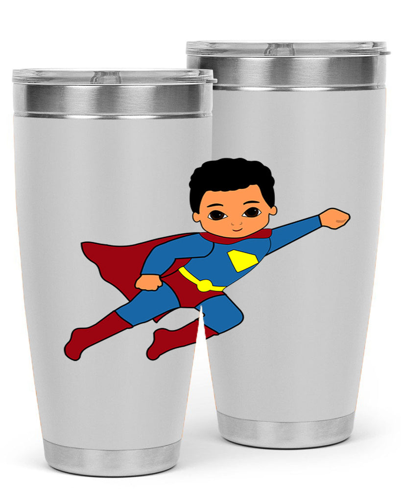 super kid 15#- black men - boys- tumbler