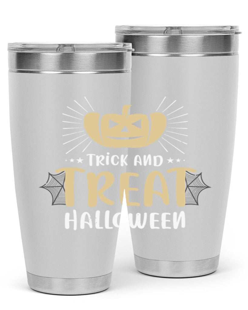 trick and treat halloween 125#- halloween- Tumbler