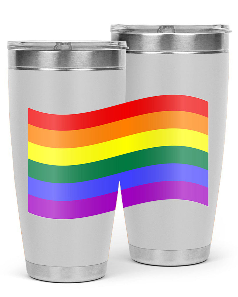 wavy rainbow flag 1#- lgbt- Tumbler