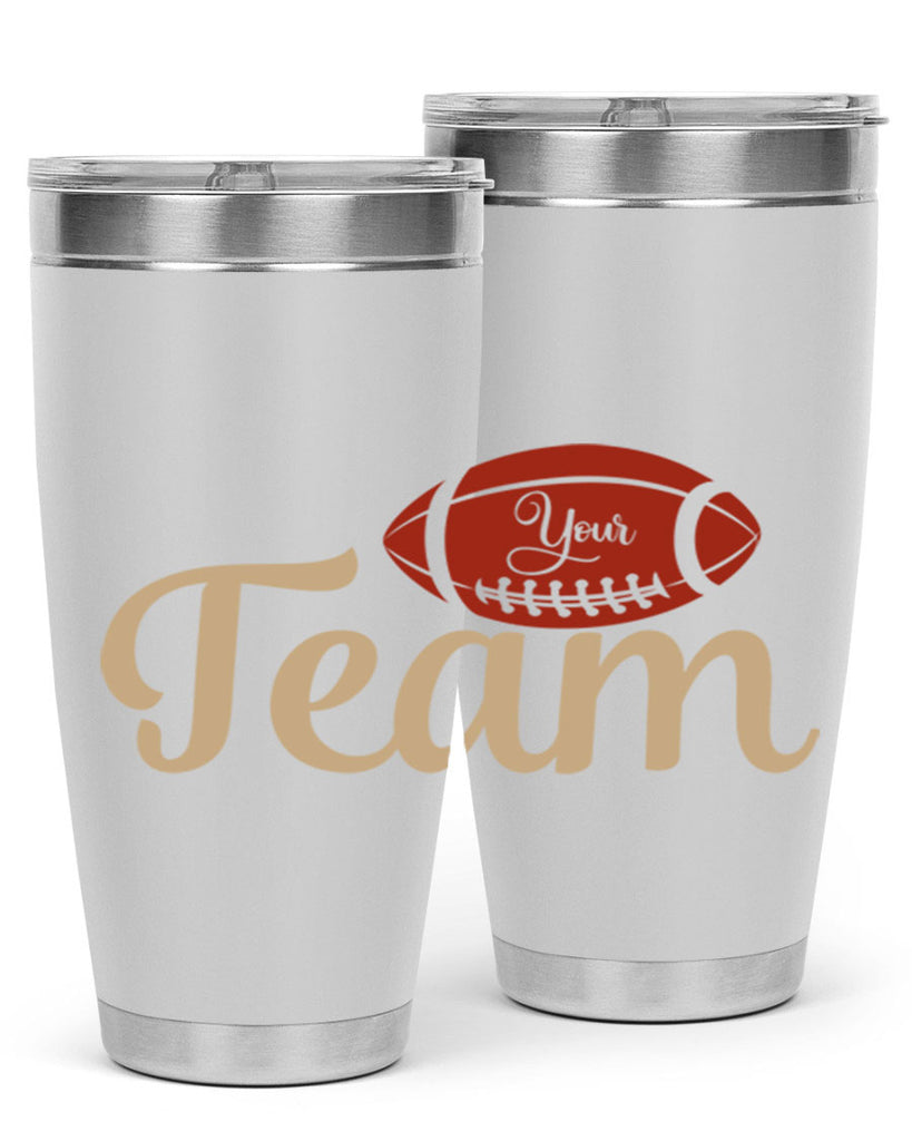 your team 2271#- softball- Tumbler