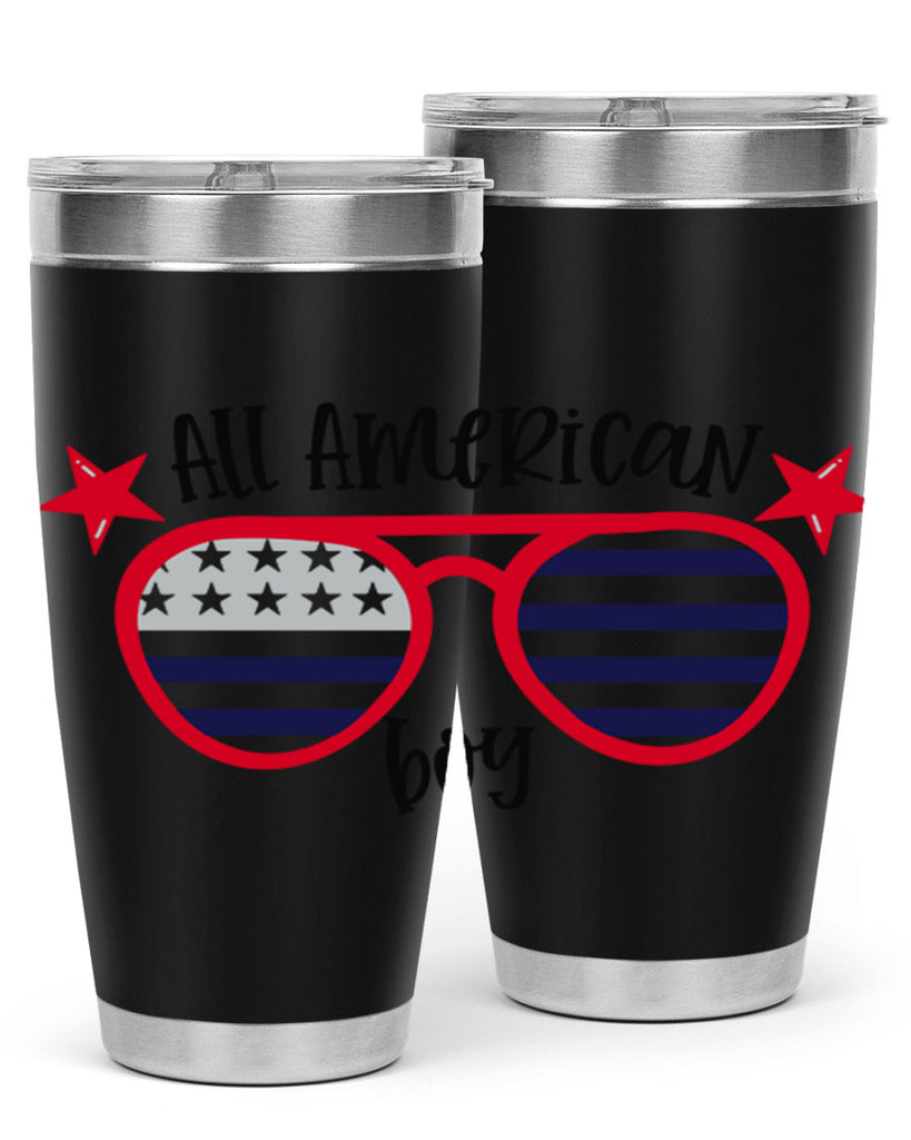 All American Boy Style 141#- Fourt Of July- Tumbler