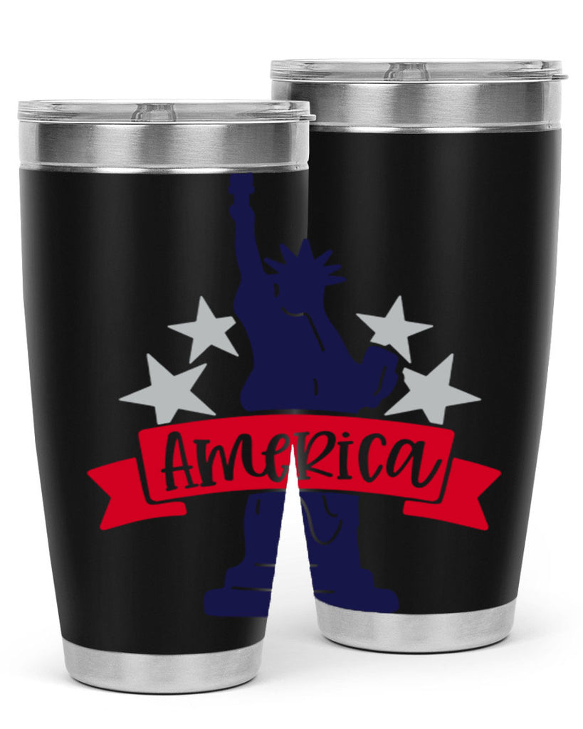 America Style 145#- Fourt Of July- Tumbler
