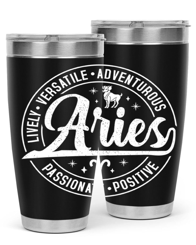 Aries 103#- zodiac- Tumbler