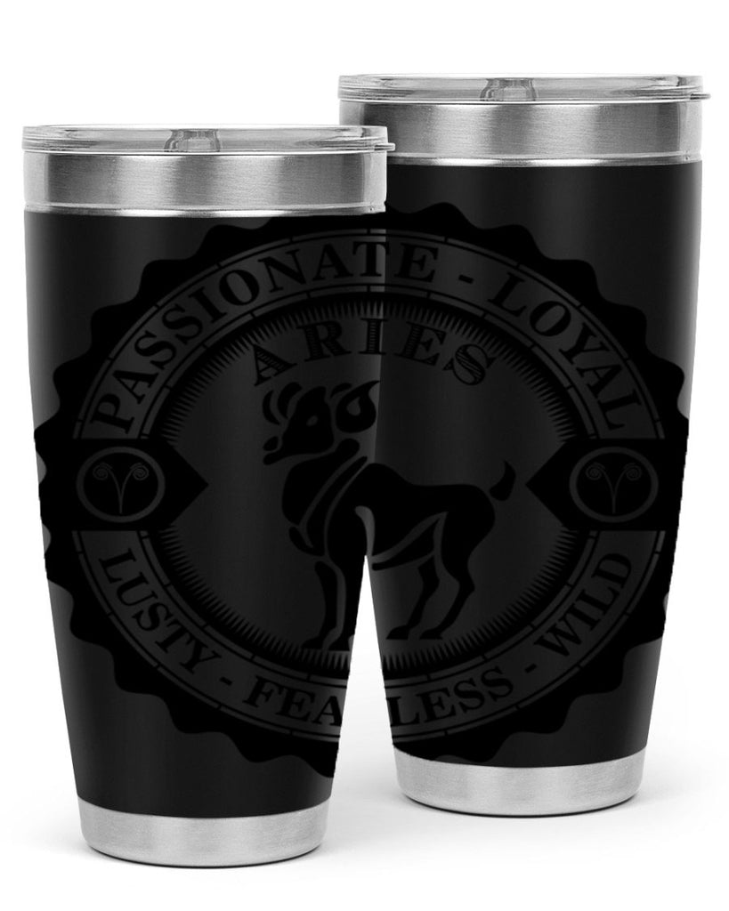 Aries 3#- zodiac- Tumbler