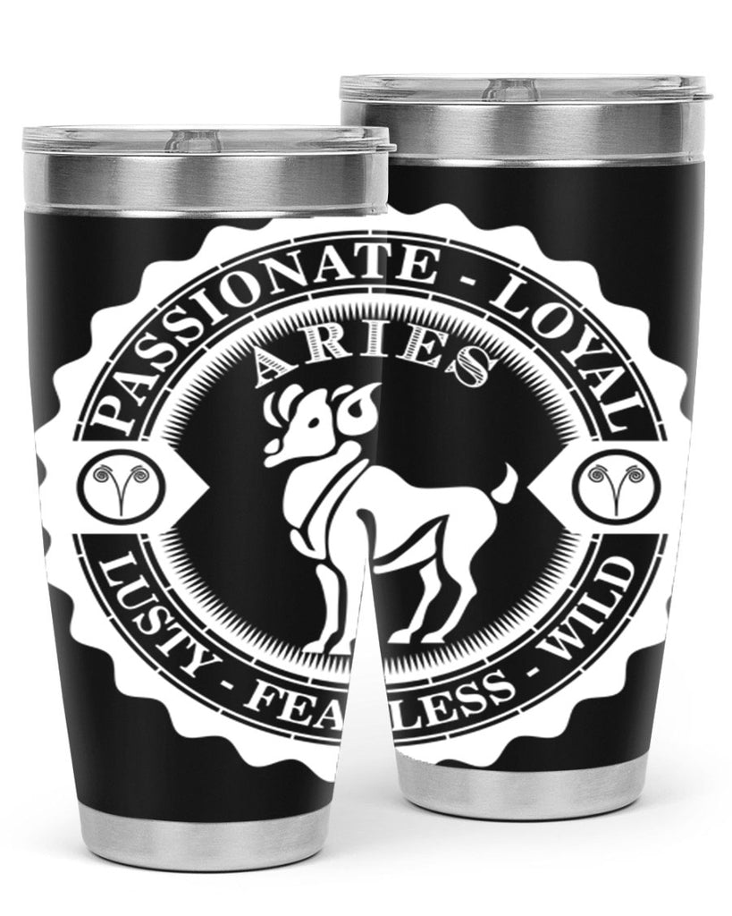 Aries 4#- zodiac- Tumbler
