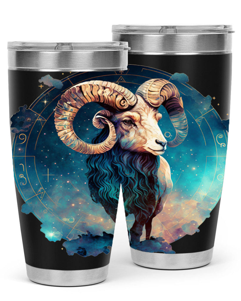 Aries 92#- zodiac- Tumbler